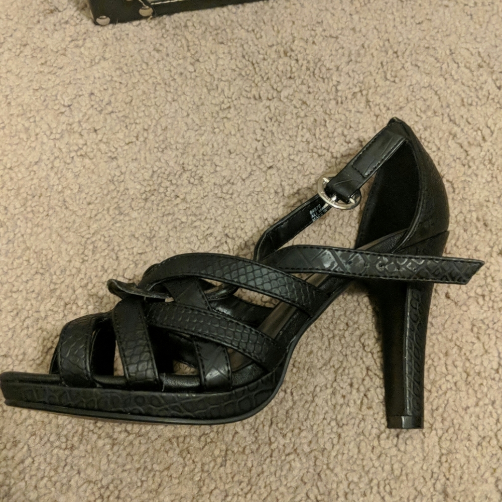 Black heels